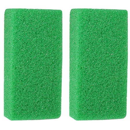 Eksfolierende Pedikyrverktøy Fot Pimpstein Svamp Hard Hud Fjerner 2 stk