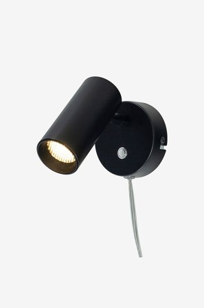 Aneta Lighting - Vägglampa Concord - Svart - Vägglampor - Från Homeroom