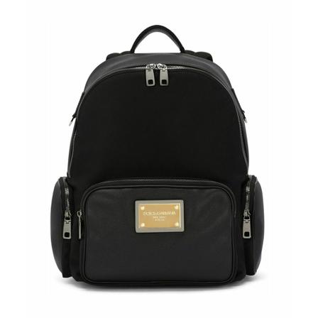 Dolce & Gabbana, Backpacks Zwart, Dames, Maat:ONE Size