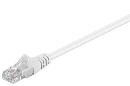 MicroConnect nettverkskabel - 25 cm - hvit