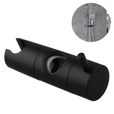 Universal Håndbruserholder, Justerbar Bruseholder, 360 Graders Drejelig Håndbruserholder til Stang