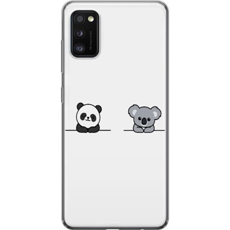 Kompatibelt Mobilskal till Samsung Samsung Galaxy A41 Panda Koala