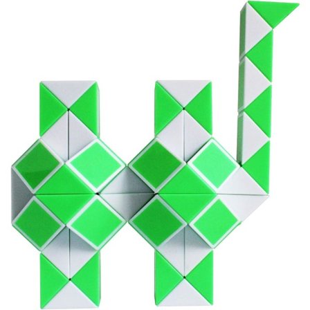 Magisk orm kub vrid pussel 72 kilar sensorisk fidget strumpa S