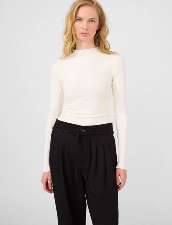 Karen By Simonsen Candacekb Ls Tee - White - L