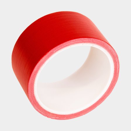 Silvertejp PSP Duck Tape, 50 mm x 5 meter, röd