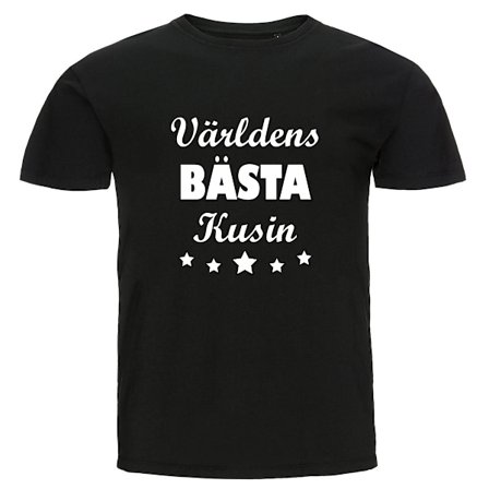 T-shirt - Världens bästa kusin