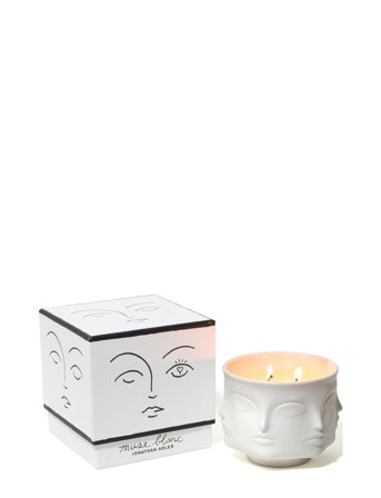 Jonathan Adler Muse Blanc Candle - White - 384ML