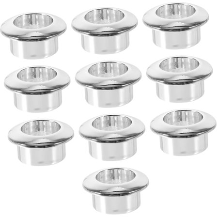 Skrivebord Kabelgjennomføring Hull Deksel 10 stk Ledningsorganisatorer 18mm Diameter Kontorpult Kabelhull Deksel