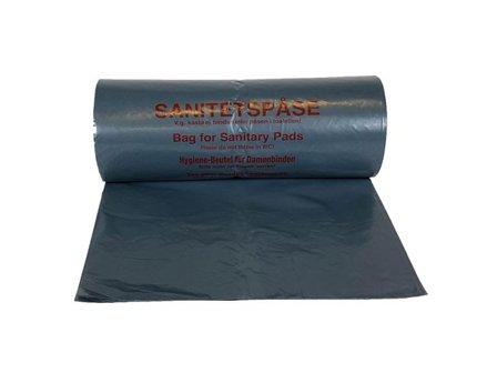 RELINE Sanitetspåse LD 20my grå 100/rl - Lyreco - Städ och hygien - Påsar och säckar - Sanitetspåsar och hållare