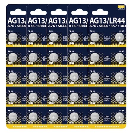 10-100 kpl LR44 AG13 nappiparisto 1,5 V 357 SR44 LR1154 nappiparisto RW82 SR1154 SP76 paristot kelloleluille