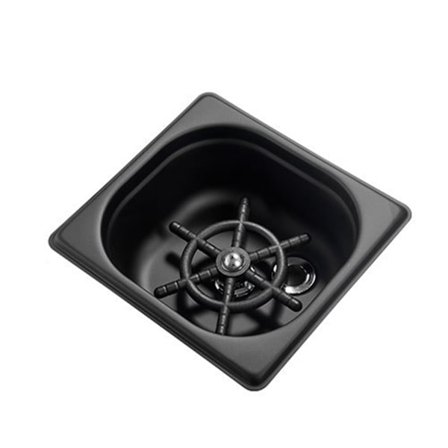 Indbygget glasrenser, flaskevasker, kopvasker til køkkenvask med drænhul og vandrør - Tilbehør til køkkenvask