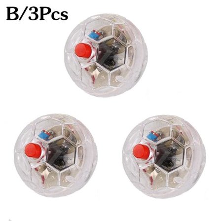 3x Hunting Motion Light Up Balls Lightning Paranormal Equipment Pets