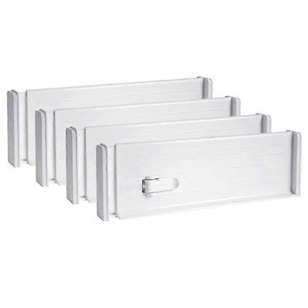 Laatikonjakajat, keittiön laatikonjakaja, säädettävät laatikonjakajat vaatteille, laatikon erottimet 4 kpl