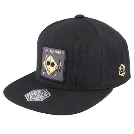 Critiql Hit - Ranger Class Black Snapback Snapback Black Cap - @ Hatstore