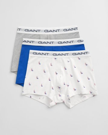 GANT Herren 3er-Pack Boxershorts mit Boot-Print (XXXL)