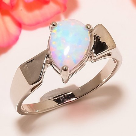 Silversmycken filled ring VIT Brand Opal