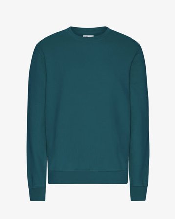 Classic Organic Crew - Ocean Green - Male - M