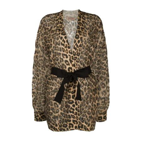 Twinset Maxi Cardigan Brun, Dame Cardigans