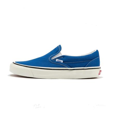 Vans Sneakers Classic Slip On 98 DX OG , Blauw , Heren , Maat: 40 EU