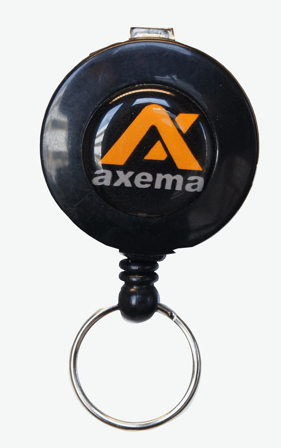 Axema 1-9026-2 Holder ekstra lang line og nøkkelring, Alarm & sikkerhet