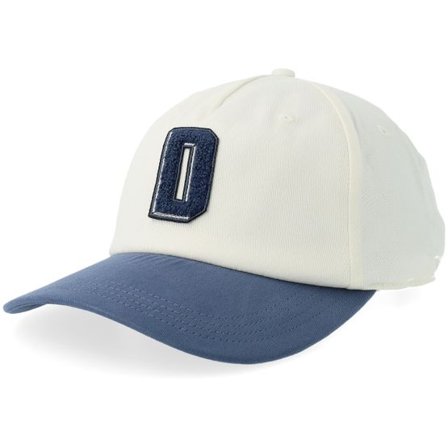 Dickies - Vit unconstructed Keps - Latty Egret White-Navy Dad Cap @ Hatstore