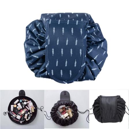 Kosmetisk Sminkväska Med Dragsko Toalettpåse För Dam