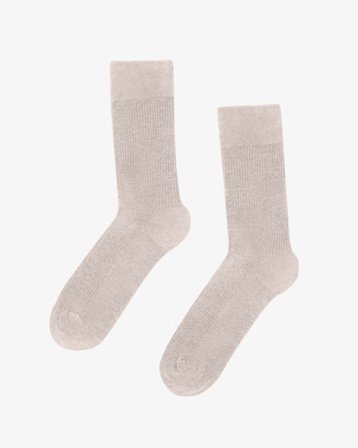 Classic Organic Sock - Ivory White