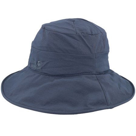 Jack Wolfskin - Blå bucket Hat - Womens Supplex Wingtip Night Blue Bucket @ Hatstore