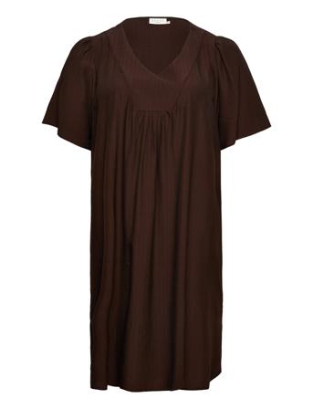 Kcjoanna Dress Brown Kaffe Curve