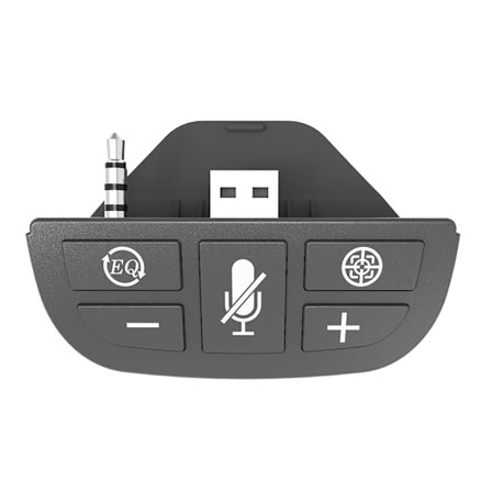 Headset Controller Sound Enhancer för X Series ONE S/X/ ELITE/SLIM/SX, Enknapps Mute Förlustfri ljudkvalitet