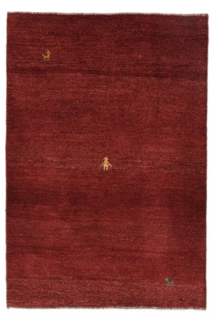 Tappeto Gabbeh Persia 102X149 Rosso Scuro/Nero (Lana, Persia)