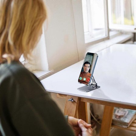 Skrivbordsmobiltelefonfäste Metall Live Mobiltelefonfäste Lazy Bracket Lämplig För Surfplatta 14 Mobiltelefonfäste