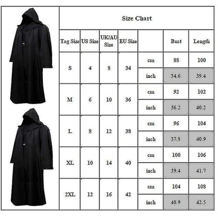 Voksen Star Wars Jedi Darth Vader Kostume Cos Kappa Cape Fancy