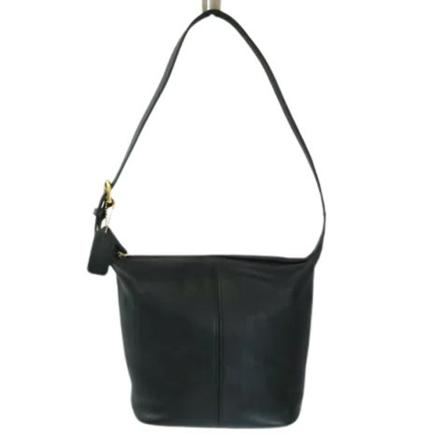 Coach Pre-owned Pre-owned Leather shoulder-Tass , Zwart , Dames , Maat: ONE Size Vintage Tassen