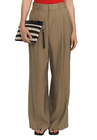 Twist & Tango Lilia Trousers Byxor Dam Brun 44