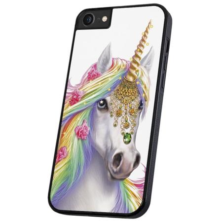 Iphone 6/7/8/se - Skal Unicorn/enhörning Multifärg