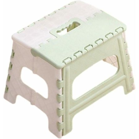 Sammenklappelig skammel, bærbar sammenklappelig plastik skammel til voksne børn, skridsikker sammenklappelig trin skammel, skridsikker let fodstøtte, 