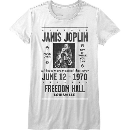 Dames Freedom Hall Janis Joplin T-shirt