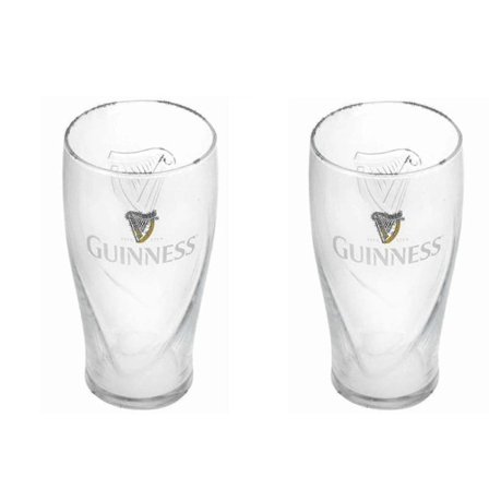 2 Guinness Pintglass