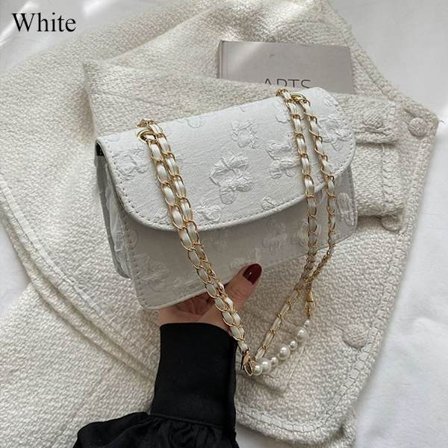 Crossbody Axelväskor Messenger Bag VIT