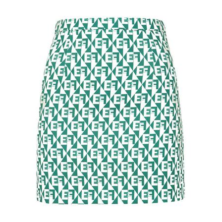 Elisabetta Franchi, Mini Skirt Zielony, Kobieta, Rozmiar: S