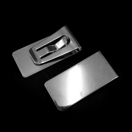 Smal Money Lompakko Klipsi Puristin Kortti Ruostumaton teräs Luottokorttikotelo