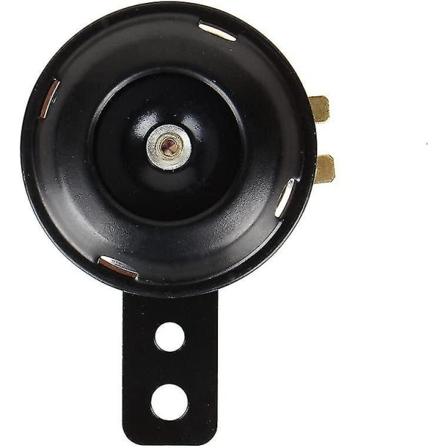 Moottoripyörän äänitorvi ilmatorvi varoitussireeni musta skootterille (musta) (1kpl)