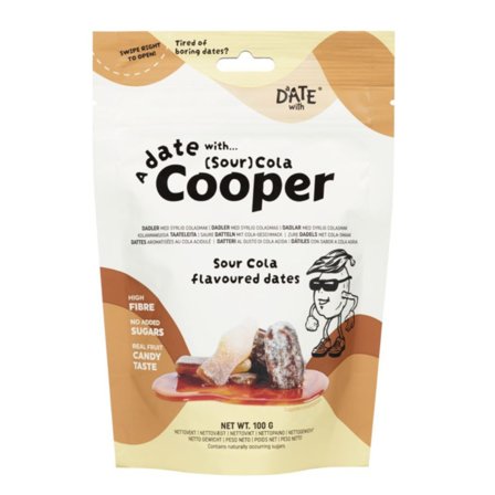 Candy dates in a bag