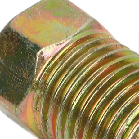 30 stk. bremseslangefittings 3/8 tommer 24 gevind Metal Robust bremseslangeunion til 3/16 tommer bremseslange