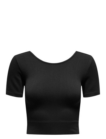 Only Play | Onpjaia Life Ss 2-Way Crop Seam Top Noos | XS/S