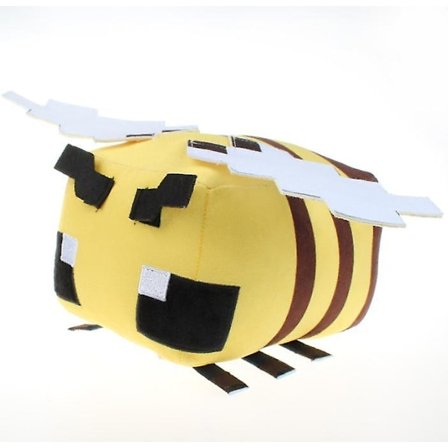 Minecraft Basic Plush Svart Katt Stoffdyr Figur (FMY)