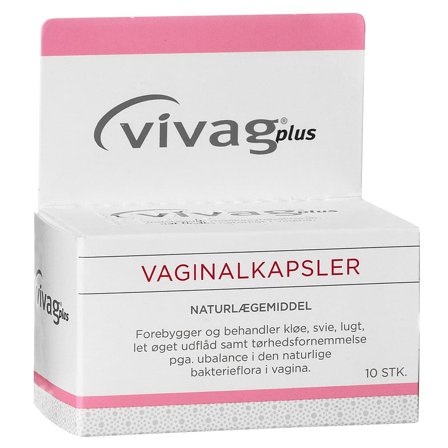 Vivag Vaginalkapsler 10 stk, Helse & Madvarer, Naturlægemidler, Øvrige