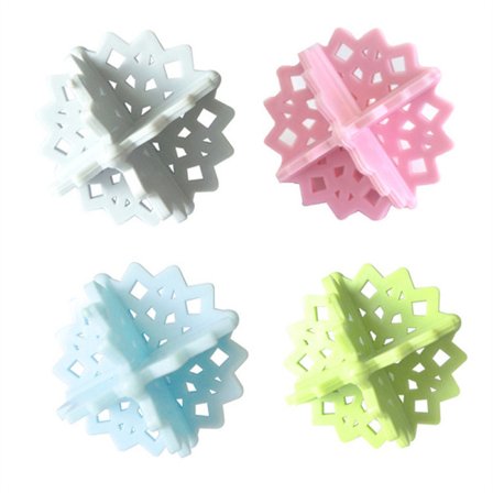 Tvättbollar som samlar upp ludd och hår 4-pack W