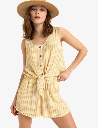 Roxy Tropical Hill Stripe - Beige - M